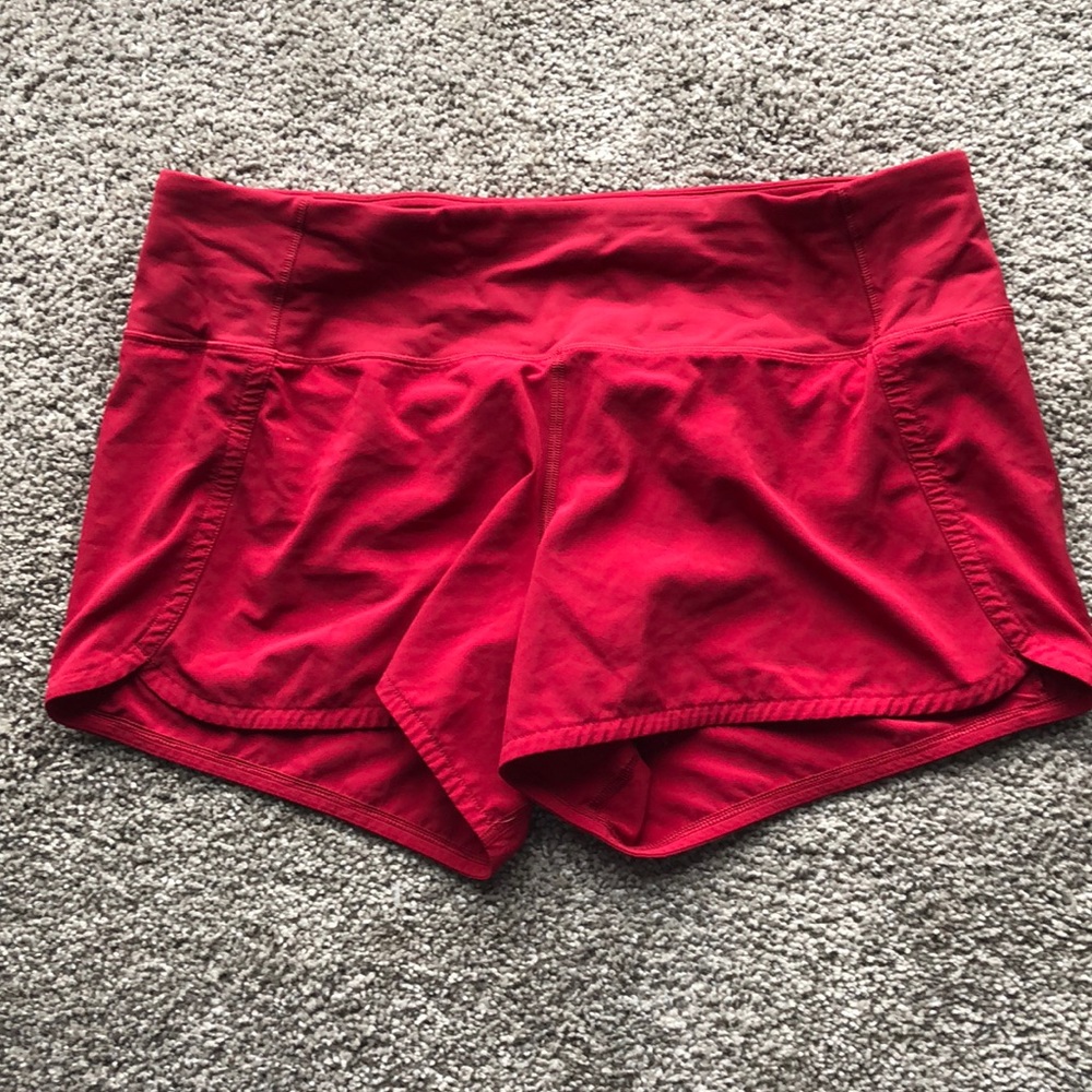 Lululemon run times shorts size 8, EUC